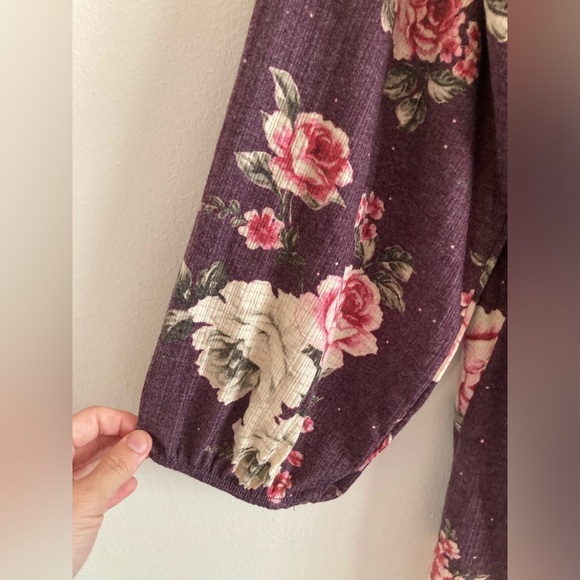 Torrid Crinkle Gauze Floral Babydoll Tunic Top 2X Boho NWT - Picture 4 of 12